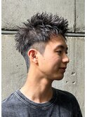 刈り上げスパイキーショート