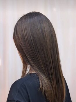 ヘア ヒーリング ラボ(hair healing labo)の写真/白髪をカバーしながら暗くなり過ぎないデザイン＊隠すのではなく活かすご提案でカラーがもっと楽しくなる◇