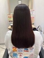 エルプラスヘアー 平尾店(L+hair) （30代）ナチュラルセミロング【トリートメントでくせ毛改善】