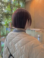 ロンドフルール 大宮東口(Lond fleur)&nbsp;イメチェン外ハネボブ美髪×ブリーチなしレイヤー韓国[大宮］