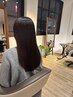 《最高級ストレート＊》　カット+極上ダメージレス艶縮毛矯正