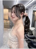 【福岡/小山田】大人気サイドバングカット/流れる顔周り