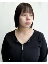 ビューシンサイバシ(VIEW SHINSAIBASHI)&nbsp;透けバングのタイトボブ10代20代30代