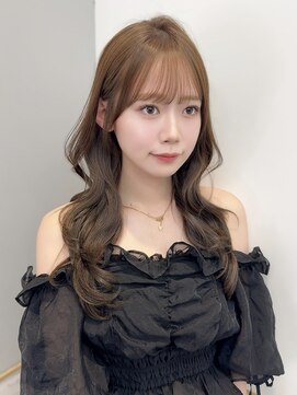 クム(kumu) 【kumu】 ロングレイヤー/顔周りカット/栄/名古屋