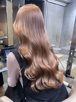 サンクマーケット 渋谷(cinq MARKET)&nbsp;渋谷ミルクティーベージュハイトーンカラーヘーゼルベージュ30代