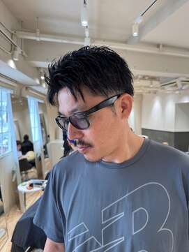 カナージュ(Canage) 刈り上げセンターパートジェントルアップバング9.24