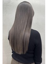 ナル(nalu.) 透明感カラー/アッシュベージュ/ロングヘア