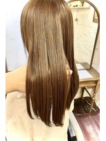 ルミエ ヘアサロン 経堂店(Lumie hair salon)&nbsp;ミルクティーベージュカラー