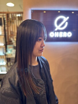 ★美髪ストレートヘア＃髪質改善＃縮毛矯正＃ロングヘア