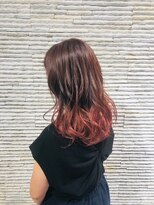 ビスイル 秋葉原店(Vis ill) 明るめグラデーションカラーデザインブリーチカラー