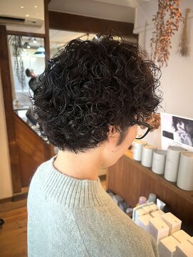 エチカ(ethica) ショート×パーマ