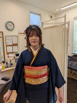 アクトレス 成人式ヘアセット