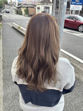 ブライト(bright) 大人透明感/オリーブベージュ/ブリーチ