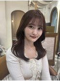 韓国顔周り/バタフライカット/ミディアムレイヤーカット北千住