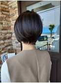 大人ショートボブ