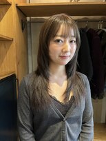 ネロ ヘアサロン ネイビー 渋谷(NERO HAIRSALON NAVY)&nbsp;【加藤木麻彩】透明感カラー/レイヤーカット