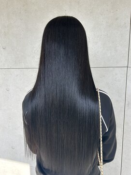 ヘアーメイク アディクト(HAIR MAKE addict) ほんのりブルーブラックカラー