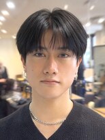 ノラキチジョウジ(NORA KICHIJOJI)&nbsp;韓国マッシュ毛流れニュアンスパーマツーブロックワックスなし