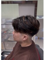 バーバーショップグランツ(Bar ber Shop GRAnt'z)&nbsp;毛流れニュアンスパーマ×スキンフェード