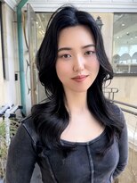ラグーン 原宿 表参道(LAGOON)&nbsp;韓国風垢抜けヨシンモリレイヤー20代30代美髪ブルーブラック