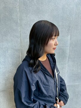 クレア 下北沢(CREA) ワンホンレイヤー/ミルクティーブロンド/ダークブルー/下北沢