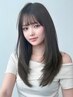 カット+シナジー縮毛矯正+ジナジートリートメント