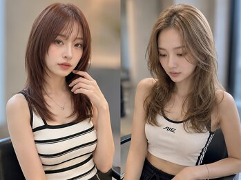 リリック(LyriQ)の写真/【金山駅南口1分】レイヤーカット/顔周りを魅力的に演出◎髪質改善カラーエステ＋カット7700円