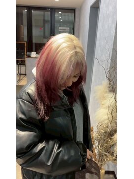 ルル(Lulu) ワインレッドルーツカラー