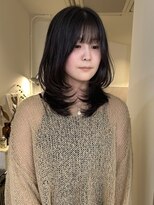 ニコフクオカヘアーメイク(NIKO Fukuoka Hair Make)&nbsp;[NIKO]ミディアムレイヤー/ハッシュカット/レイヤーカット