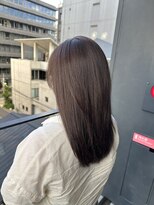 フレームプラス 天王寺あべの店(FRAME+) 透明感グレージュ