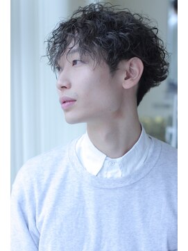 ヘアーメイク ニューヨーク 千駄木店(Hair Make NEWYORK) ウエーブ風ツーブロック