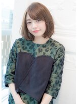 【GARDEN KOMAKI】スポンテニアスボブにフリンジバング