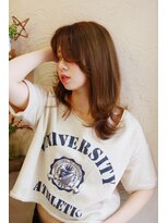 トヌコア ルア 下北沢店(TONUKOA RUA)&nbsp;『TonukoaRua』大人かわいい横揺れウェーブなミディ☆