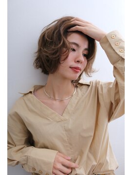 ネオリーブアーチ 武蔵小山店(Neolive arch) 【neolive  arch武蔵小山店】かきあげ前髪ボブ