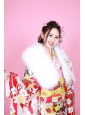 成人式前撮り撮影承ります。