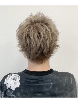 クアトロ グランシュ 川崎店(QUATRO × GranCieux) ハイトーンナチュラルマッシュ