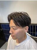 新宿/センターパート/テーパーフェード