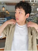 ナチュラルウェービーショート