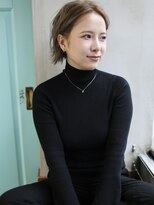 バース(BIRTH)&nbsp;天神【BIRTH】タイトな耳掛けウエーブミニボブ　　3