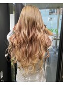 #ガルボヘアー #長さ出し #ハイライト #プルエクステ#イメチェン