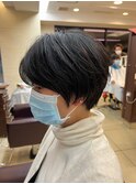 襟足短めショートスタイル