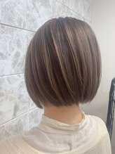 ウーデヘアー(ode hair) 切りっぱなしボブ