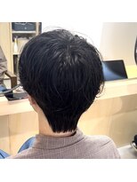ニコフクオカヘアーメイク(NIKO Fukuoka Hair Make)&nbsp;「NIKO」韓国風ダウンパーマ　えりあし　ウルフ　福岡天神