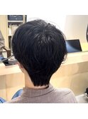 「NIKO」韓国風ダウンパーマ えりあし ウルフ 福岡天神