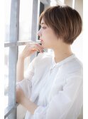 【Heil】 耳かけショート/マッシュショート/ことりベージュ/池袋