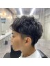 6/1より￥10450　CUT＋SHAVING＋「セット上手ね！」と言われる全体PERM