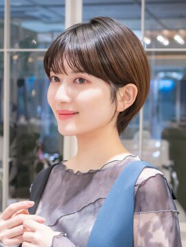 サーカス バイ ビュートリアム 青山(CIRCUS by BEAUTRIUM) ショートボブ20代30代ココアブラウン髪質改善青山表参道