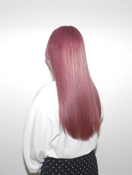 ハイブ 金沢(Hive) ブリーチハイトーンカラー美肌カラーフェミニンロング