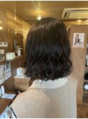 ミディアムパーマ