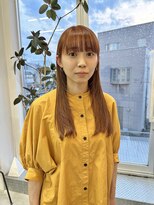 フィル(fil)&nbsp;ロング／オレンジベージュ